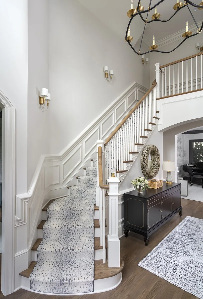 Staircase and entry detail
