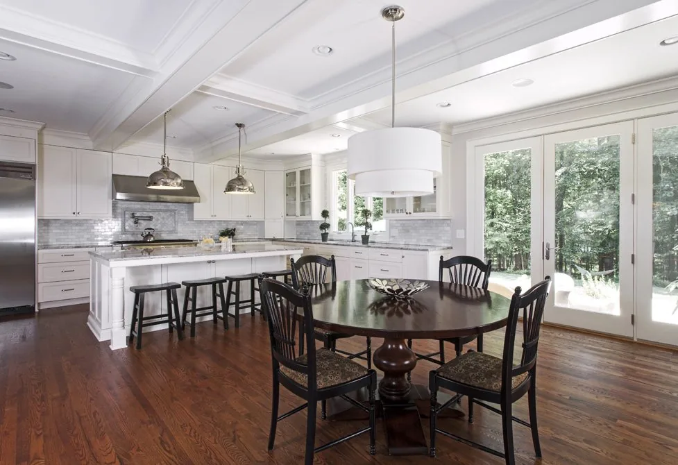 Open kitchen and dining renovation in Charlotte